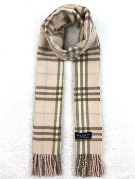 burberry cream scarf